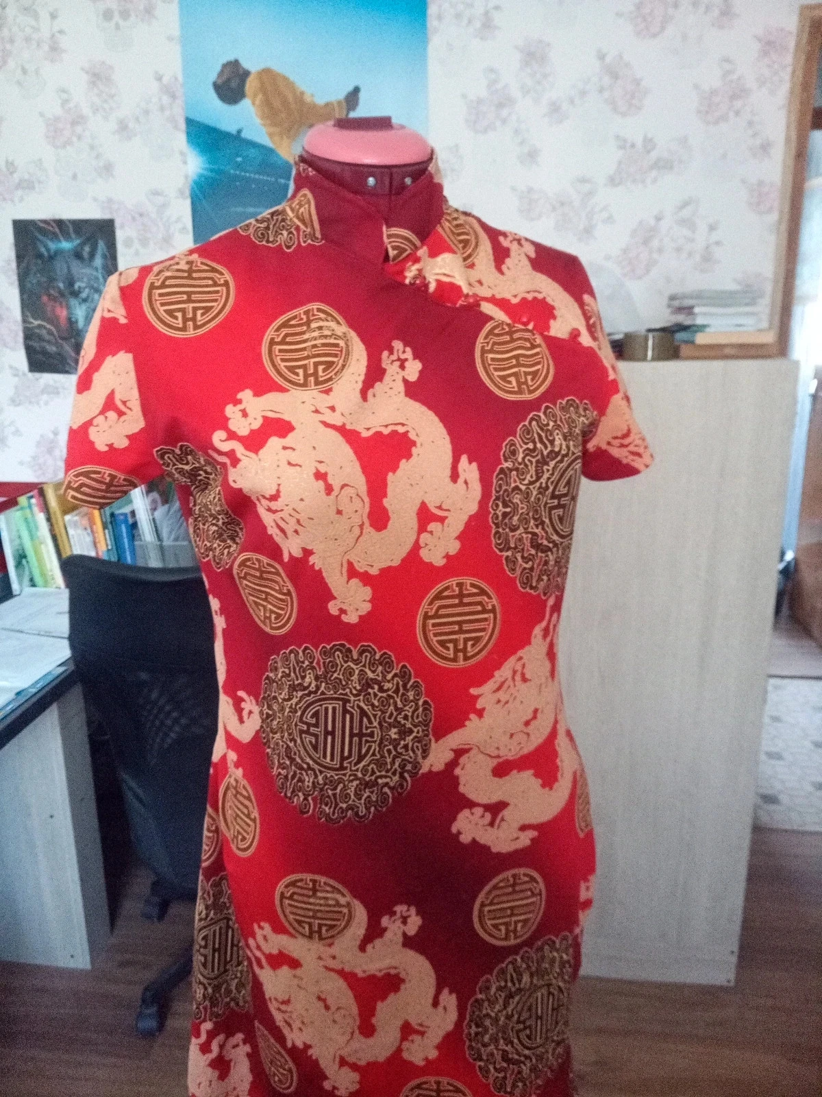Chinees stijl jurk – photo 3